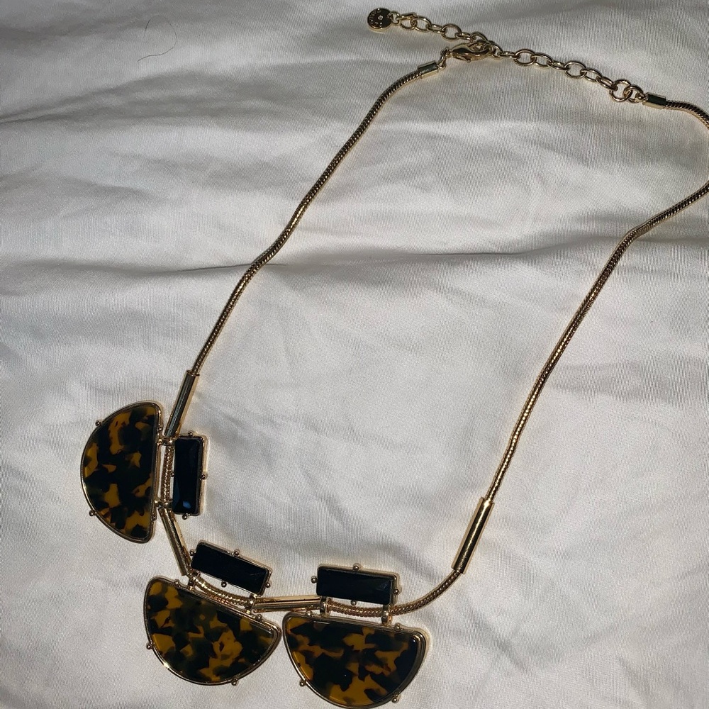 Tortoise Statement Necklace